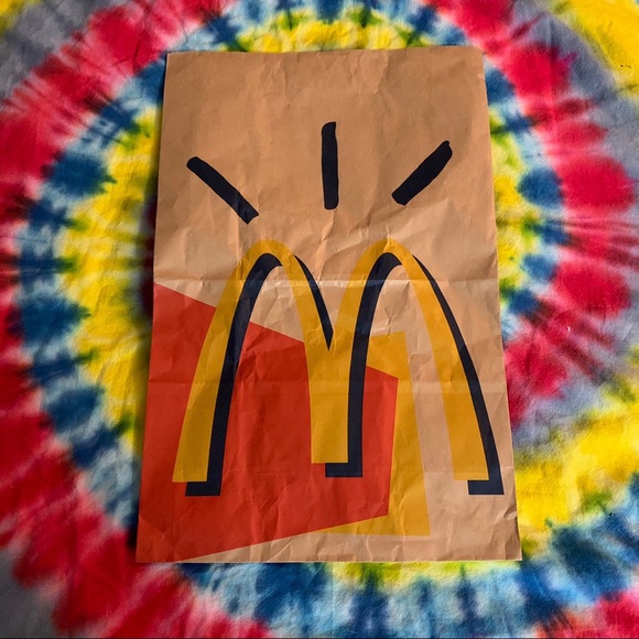 Travis Scott Cactus Jack x McDonalds Bag - Picture 1 of 3